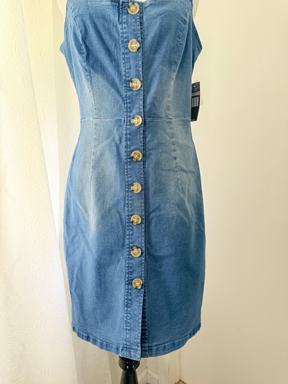 NWT Sharagano Denim Dress - Picture 3 of 7